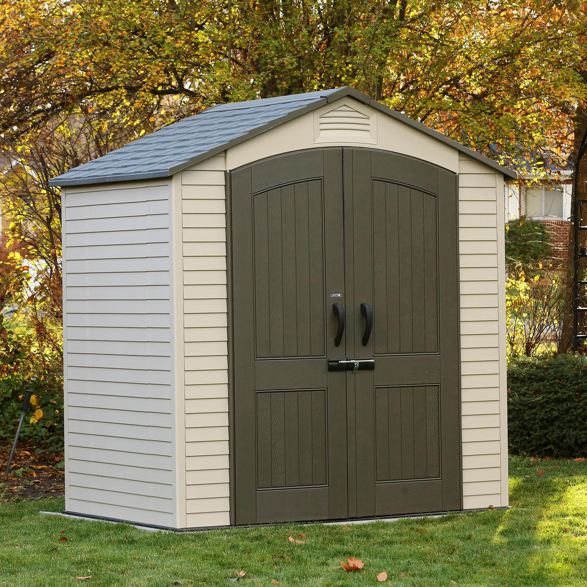 Lifetime 7 ft. x 4.5 ft. Outdoor Storage Shed Costco