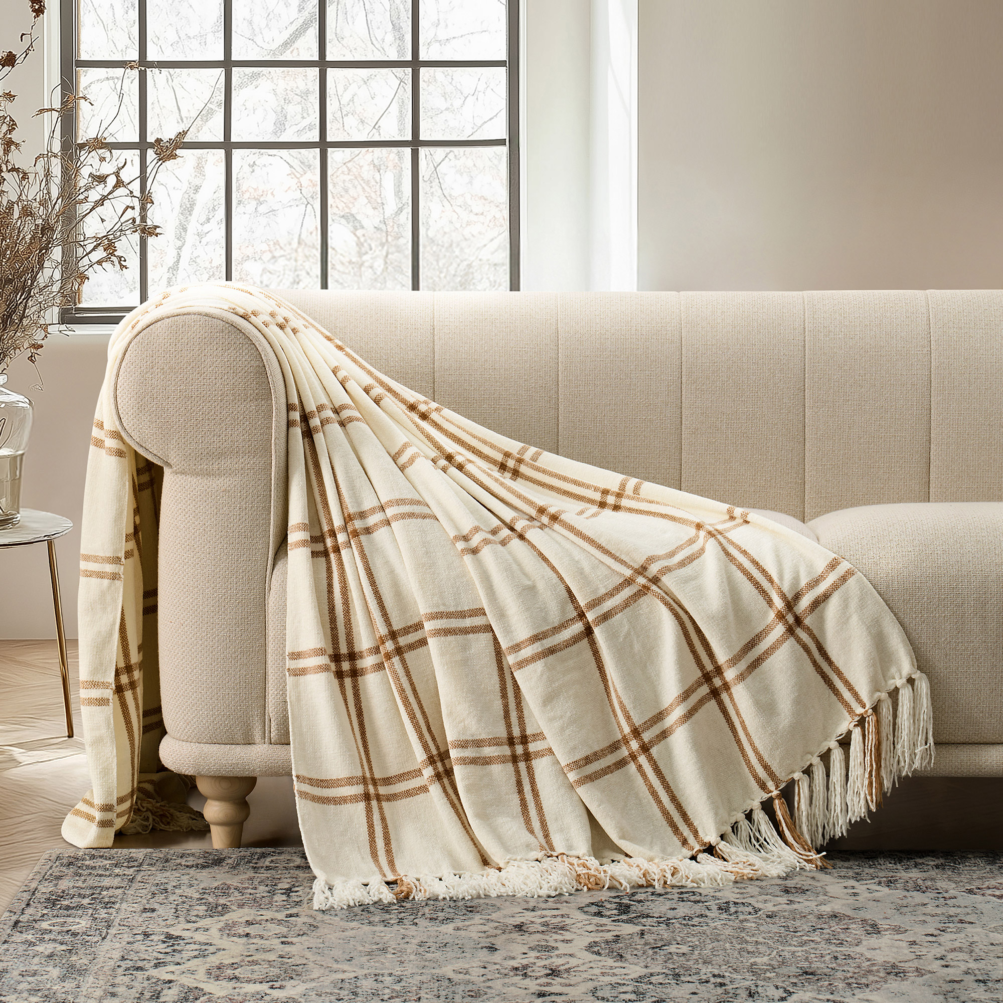 Evergrace Luxe Chenille Throw
