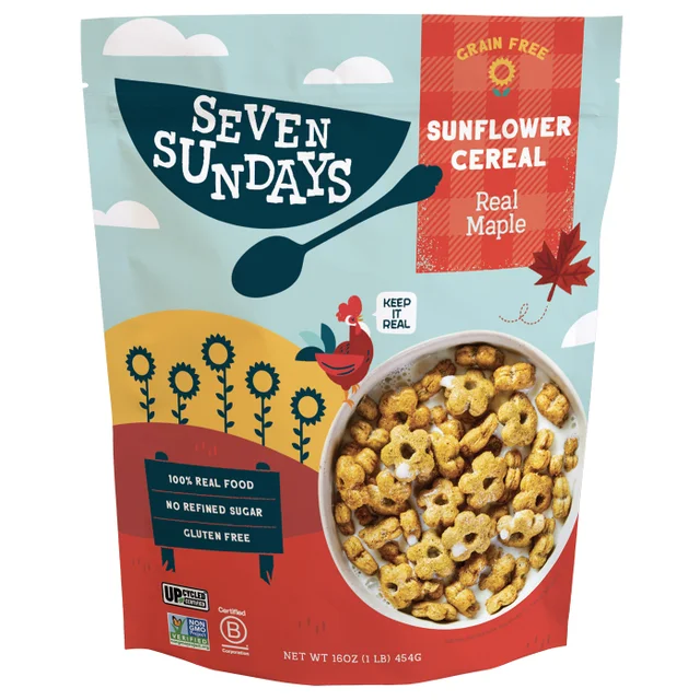 SEVEN SUNDAYS REAL MAPLE SUNFLOWER CEREAL 16 OZ