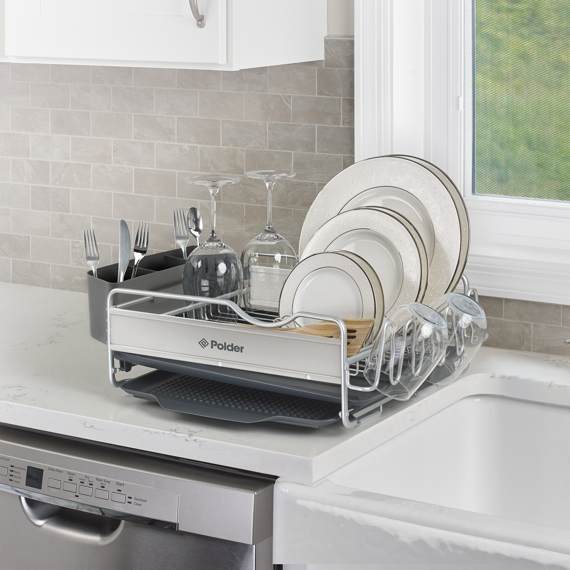 Aluminum Advantage Dish Rack - Thumbnail 4