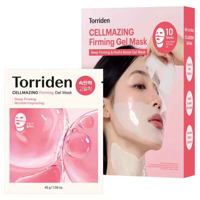 Torriden Cellmazing Firming Gel Mask, 10-pack