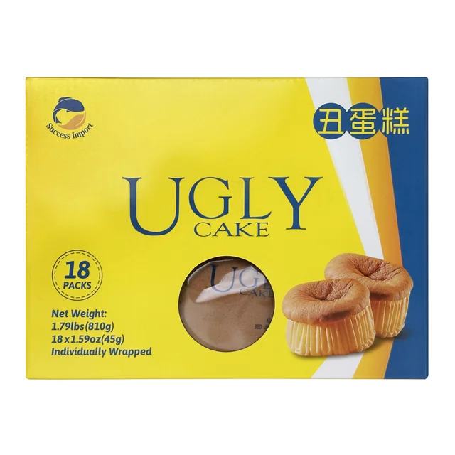 SUCCESS IMPORT UGLY CAKE 18 PACK 1.59 OUNCE EA