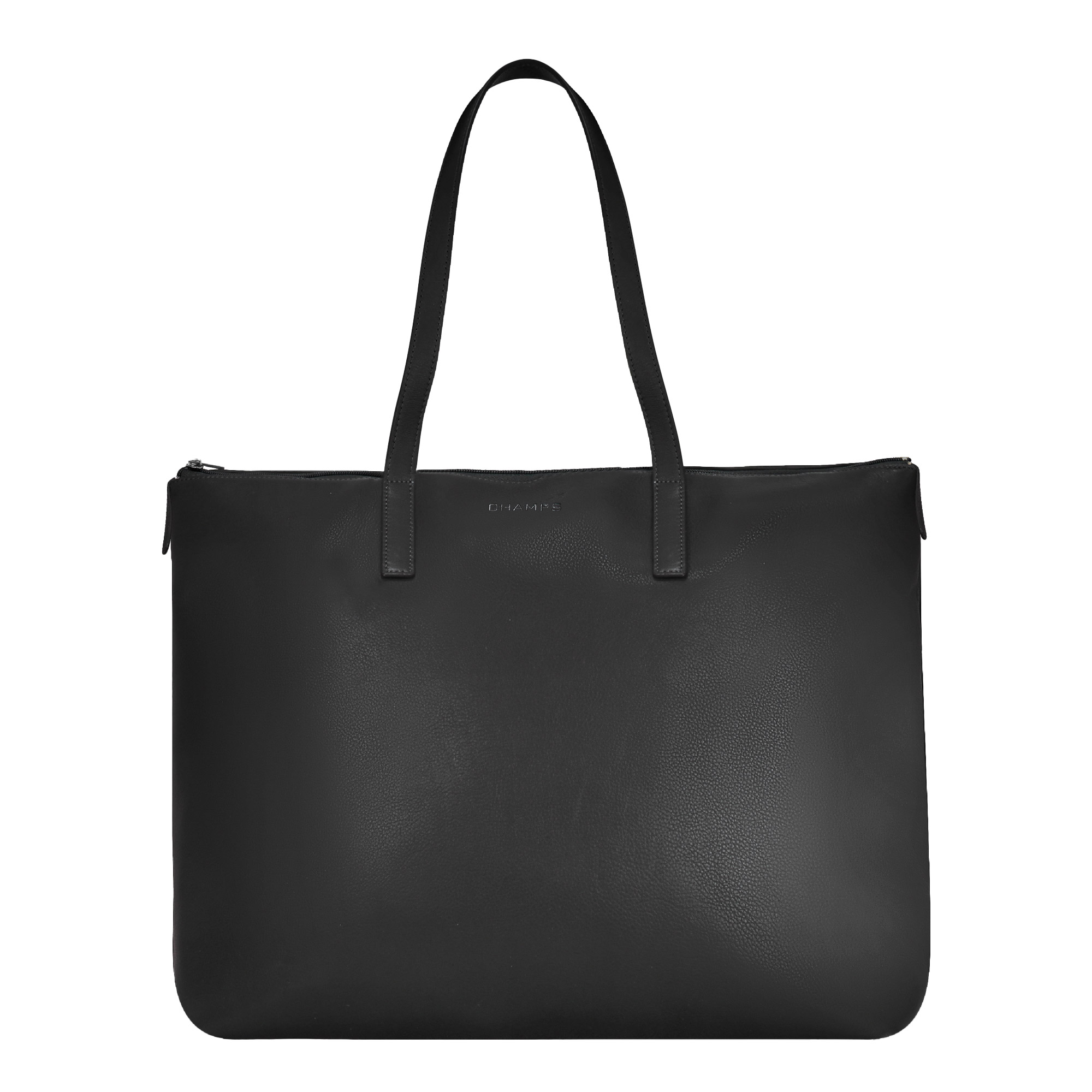 Champs – Sac fourre-tout d'affaires en cuir de la collection Onyx, 24 L