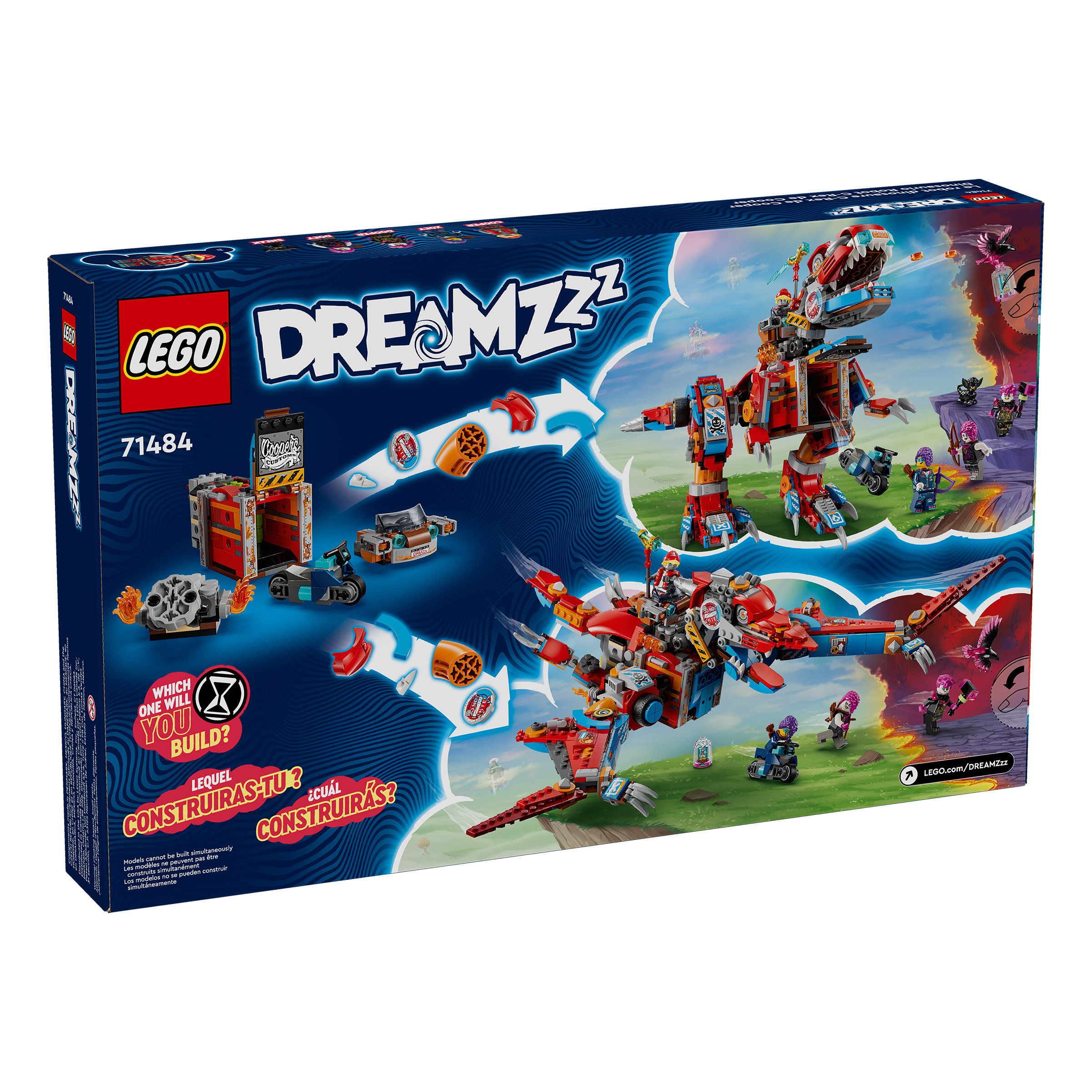 LEGO DREAMZzz Cooper's Robot Dinosaur C-Rex Toy 71484 | Costco