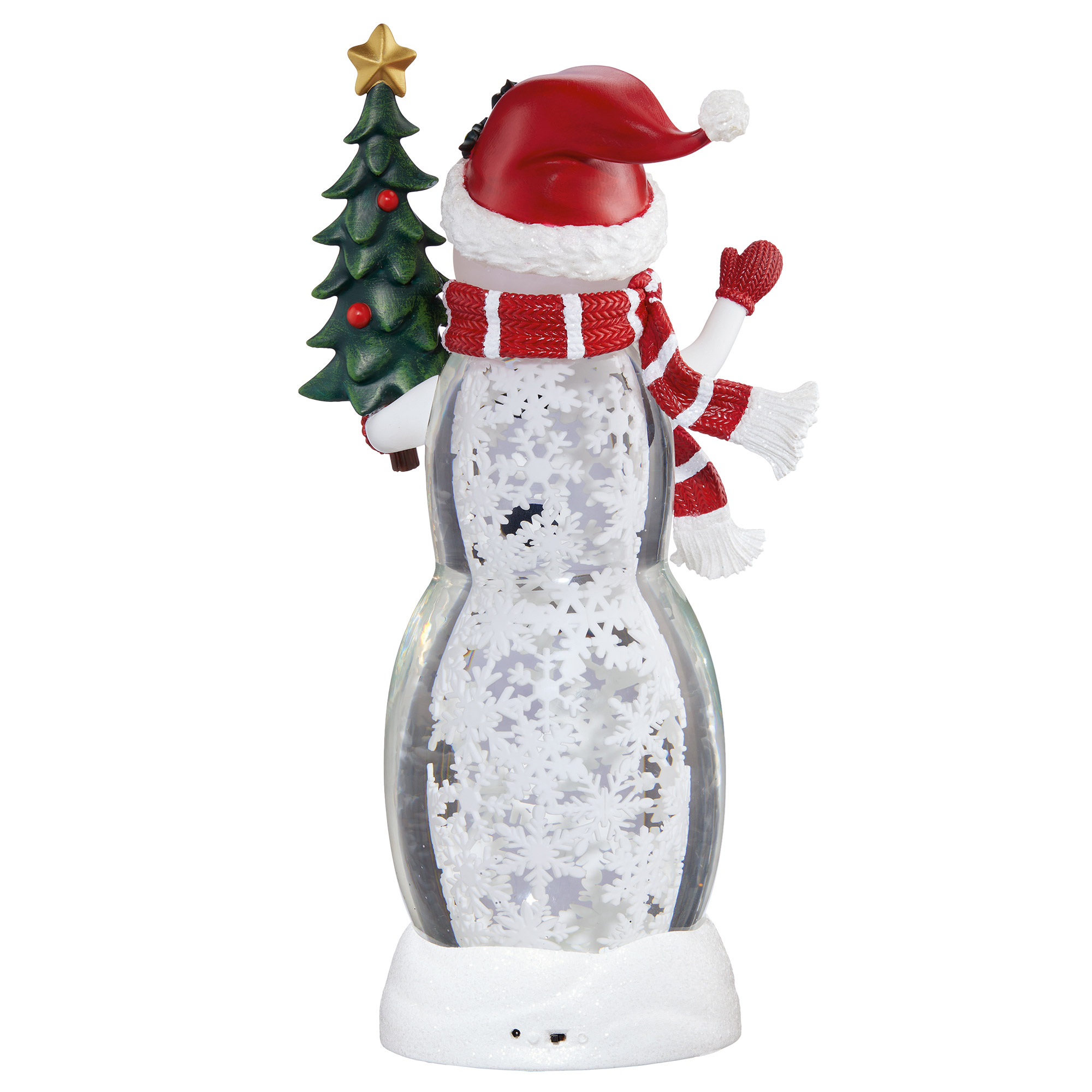 20 in. Snowman Lantern with LED Lights | Costco