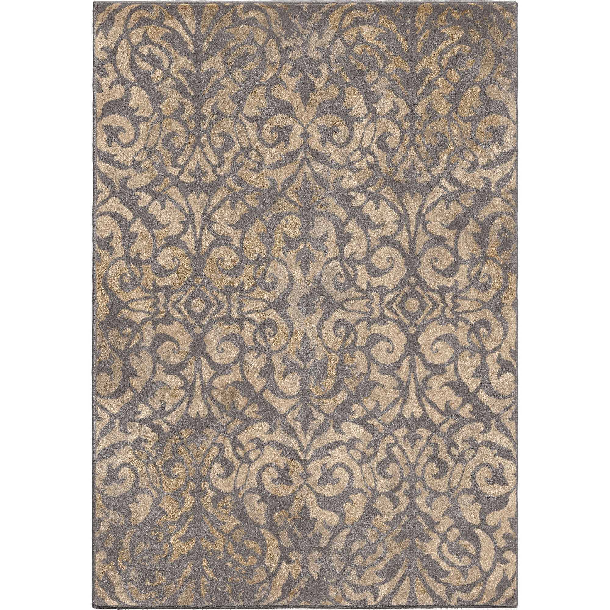 Orian Rugs Damask Blue/Grey Area Rug | Costco