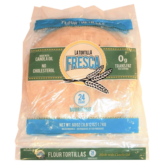 La Tortilla Fresca Flour Tortillas, 24-count