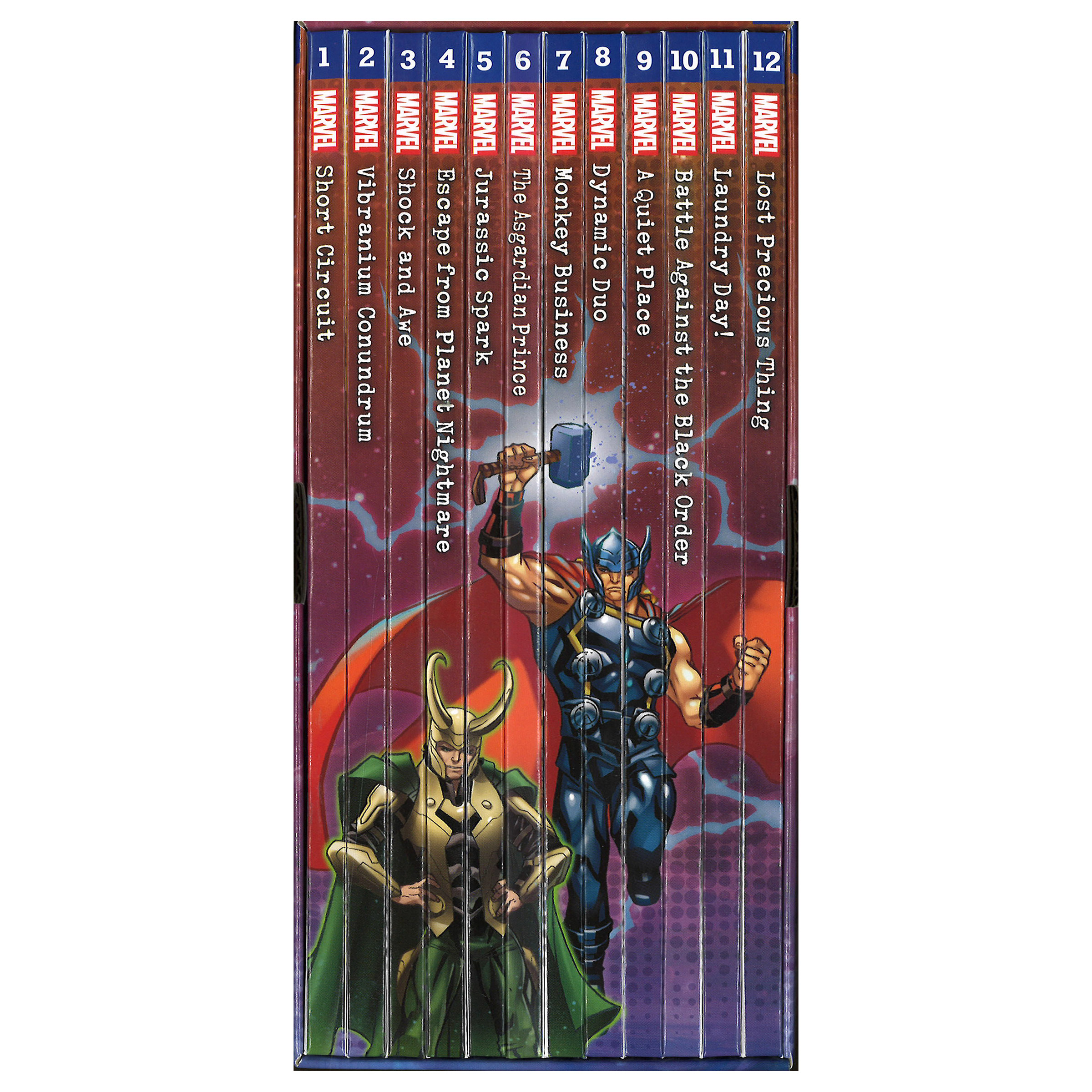 Marvel Super Hero: 12 Volume Library Costco