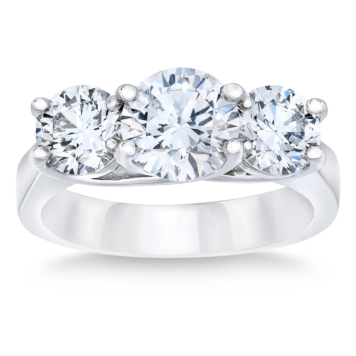 Platinum Diamond Engagement Rings