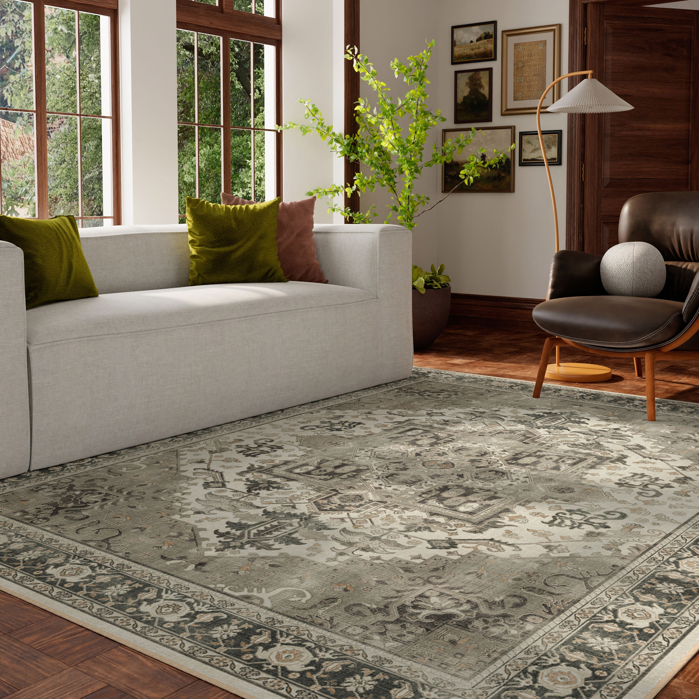 Large Distressed Area Rugs | Costco