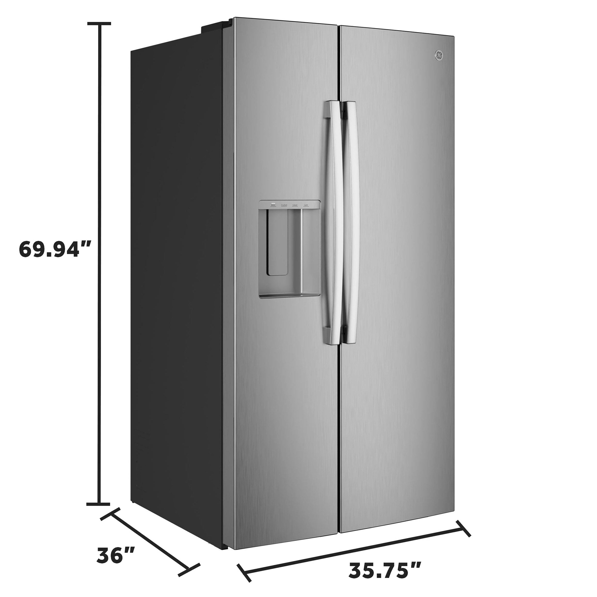GE 27.9 cu. ft. Side-By-Side Refrigerator with Extra Tall