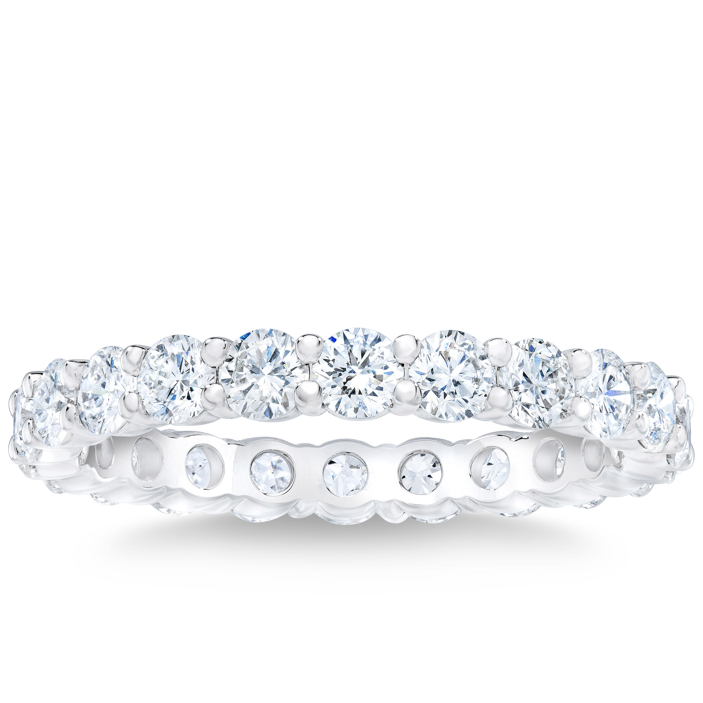 Round Brilliant Diamond Eternity Band (2.00 ctw)