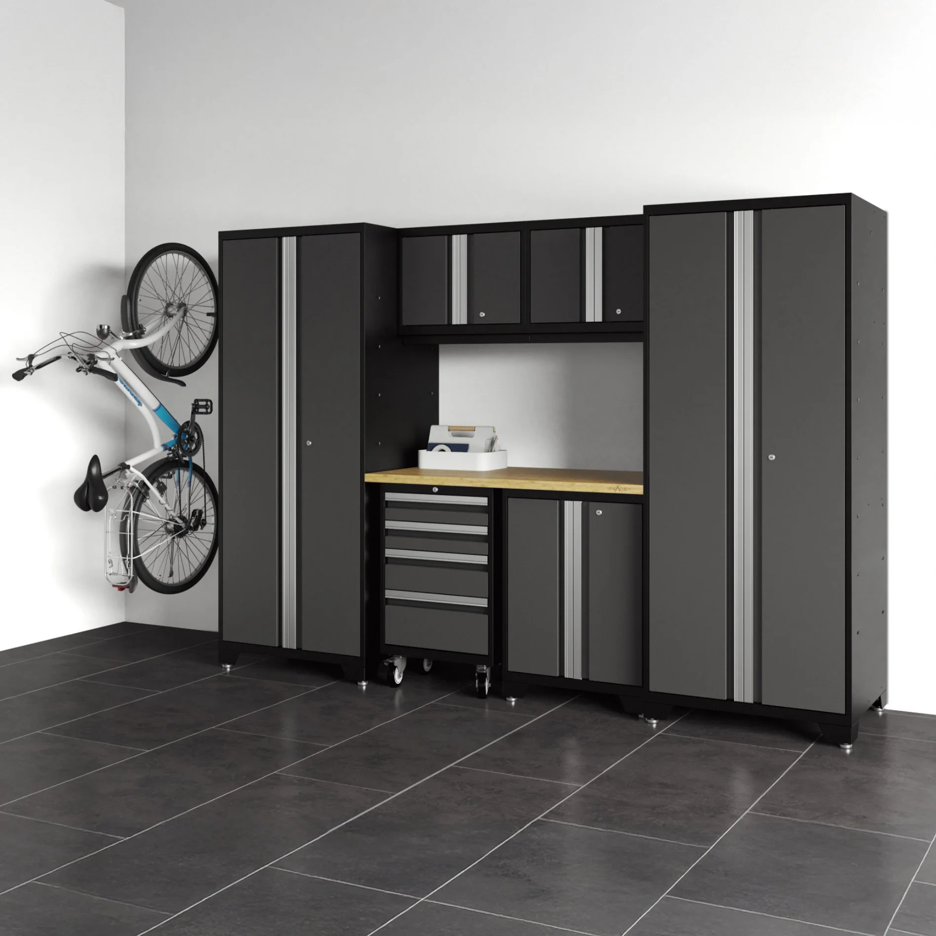 NewAge Products Bold XL Series 7-Piece Garage Cabinetry Set | Costco