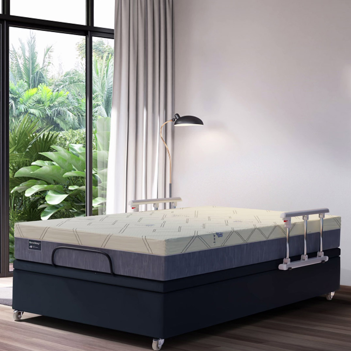 NSC Medical NanoSleep Adjustable Bed and Mattress System | Costco