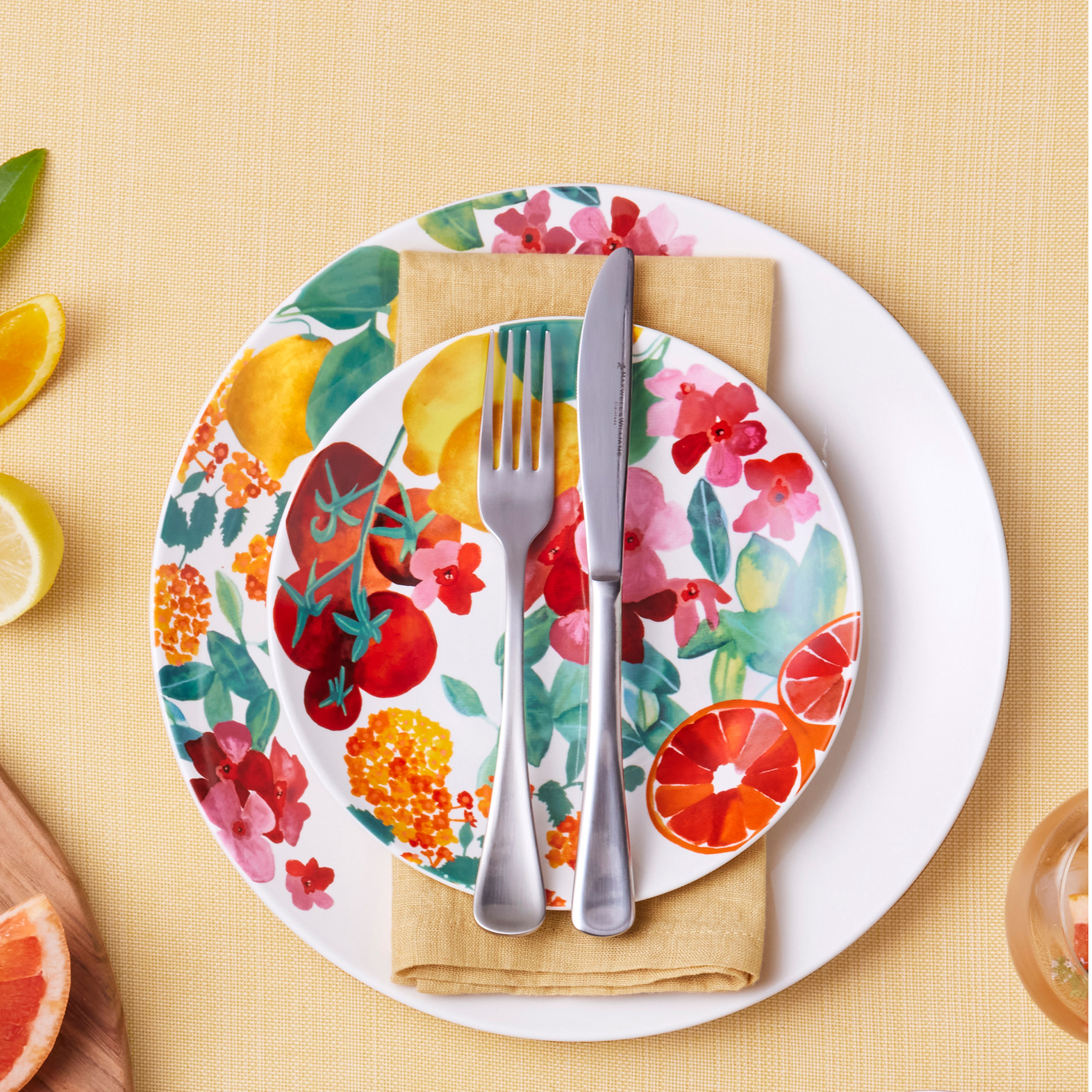 Maxwell & Williams Capri Porcelain Dinnerware Set, 12-pieces | Costco