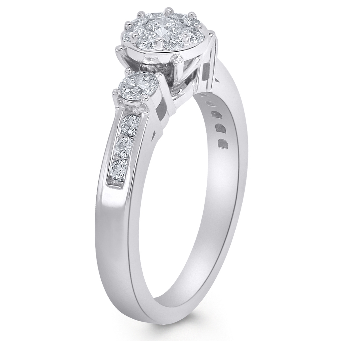 Three stone Round Diamond Ring (0.73 ctw) | Costco