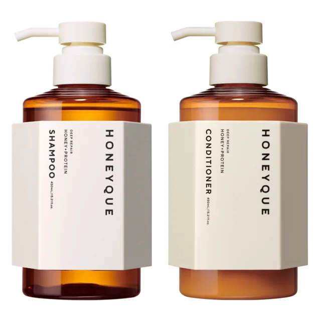 Honeyque Deep Repair Shampoo & Conditioner, 15.2 fl oz, 2-pack
