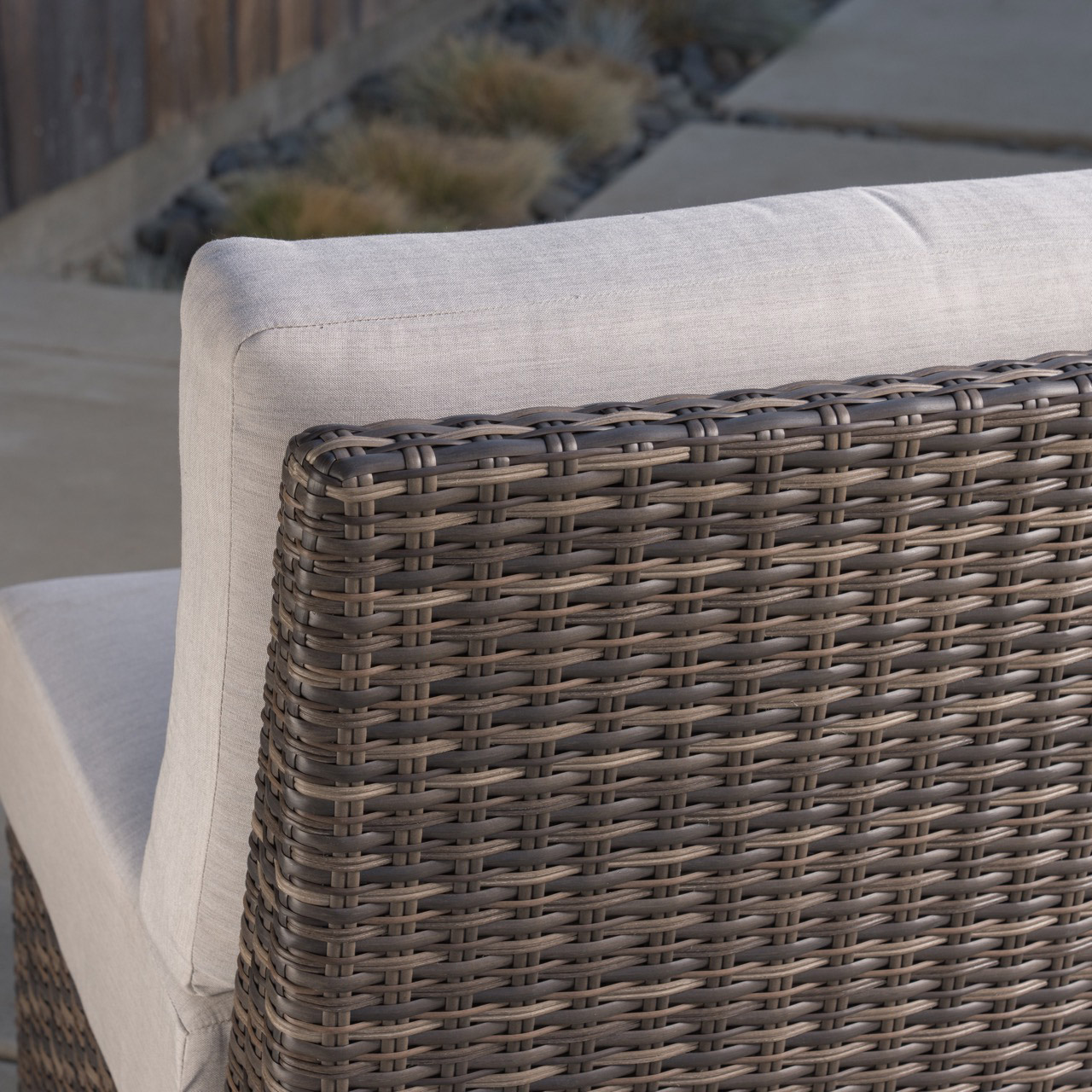 SunVilla Middleton 7-piece Fire Outdoor Patio Sectional Seating