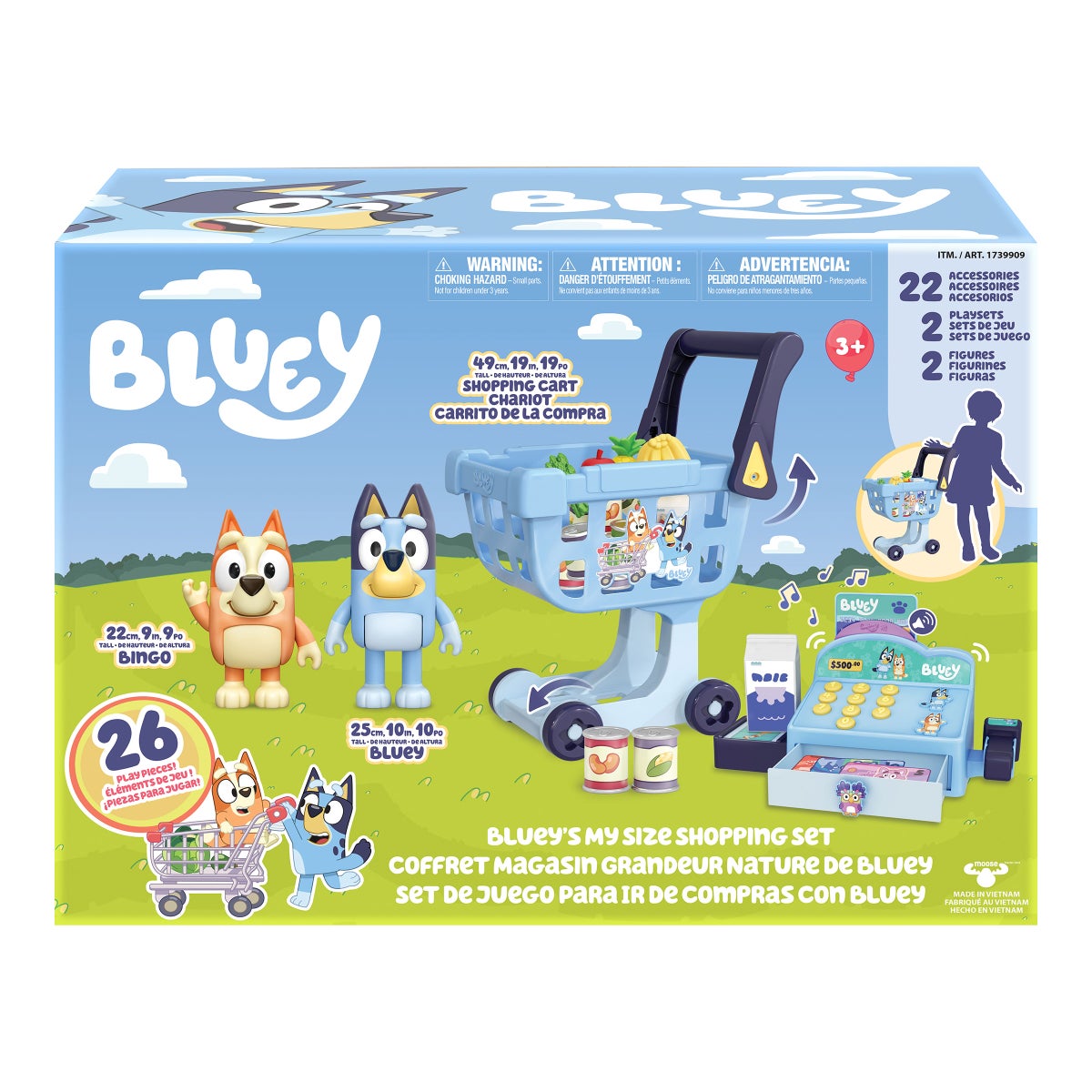 Bluey My Size Shopping Set | Costco Bluey My Size Shopping Set | Costco