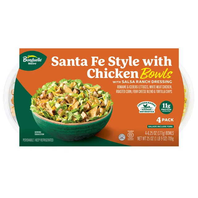 BONDUELLE CHICKEN SANTA FE SALAD 4 - 6.25 OZ