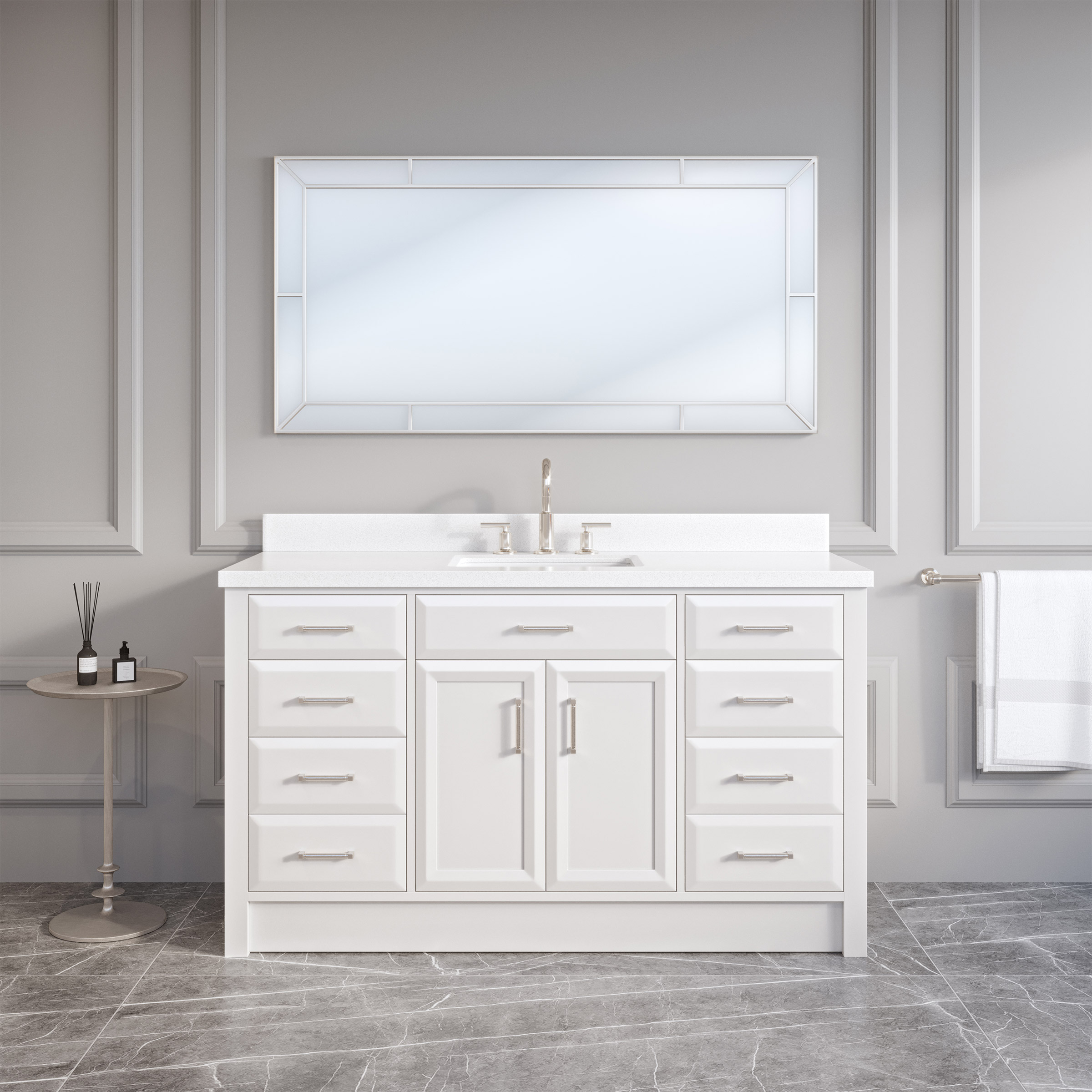 Studio Bathe Calais II 60 in. Single Bathroom Vanity