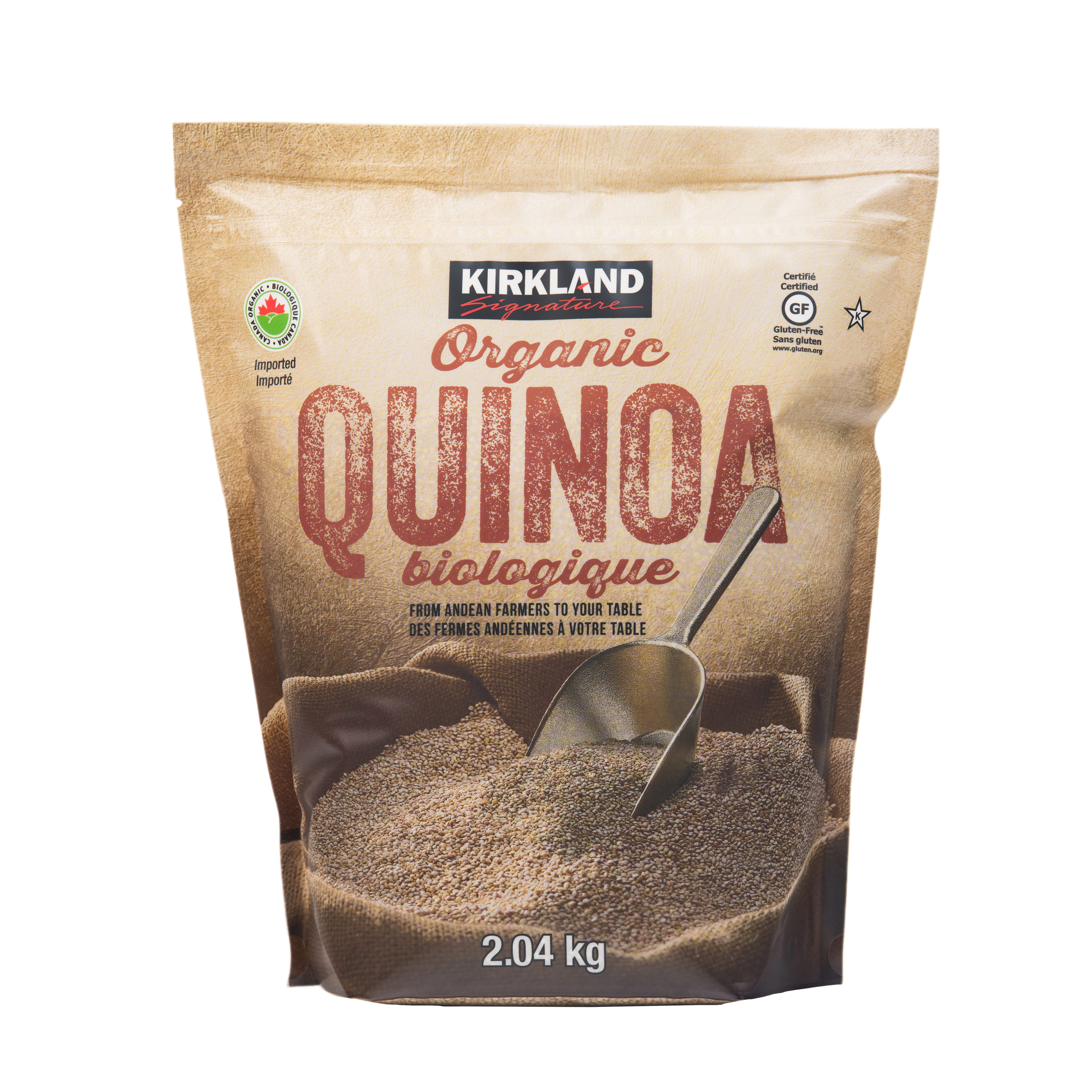 Kirkland Signature Organic Quinoa, 2.04 kg