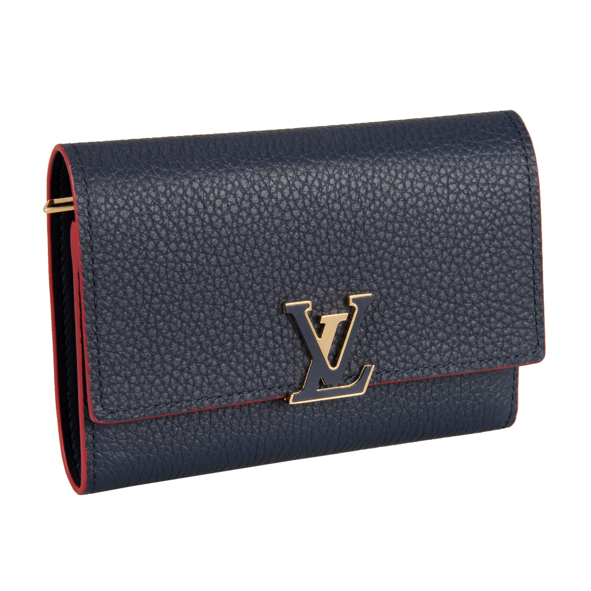 Louis Vuitton Capucines Wallet, Blue | Costco