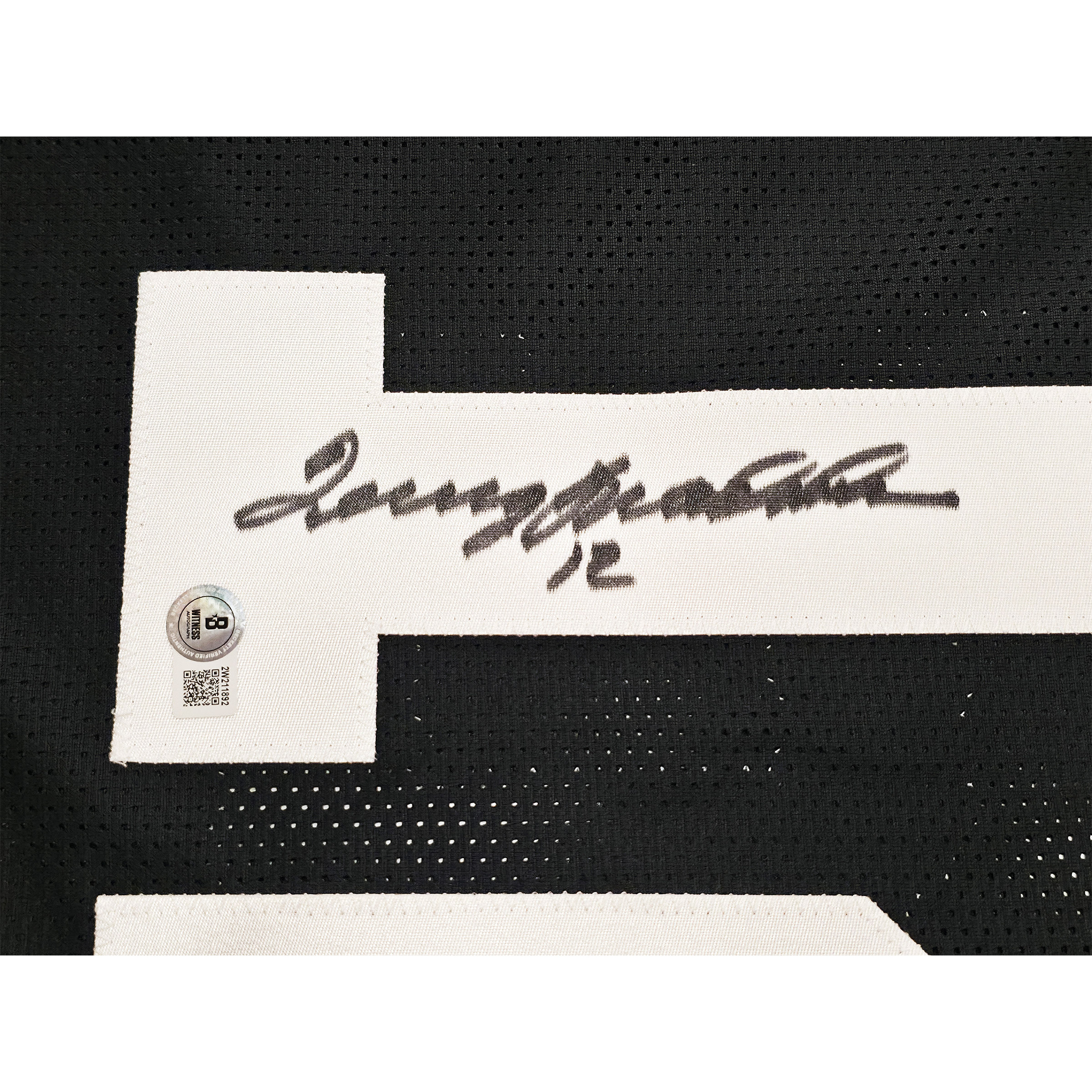 Terry Bradshaw Autographed Framed Black Pittsburgh Steelers Jersey