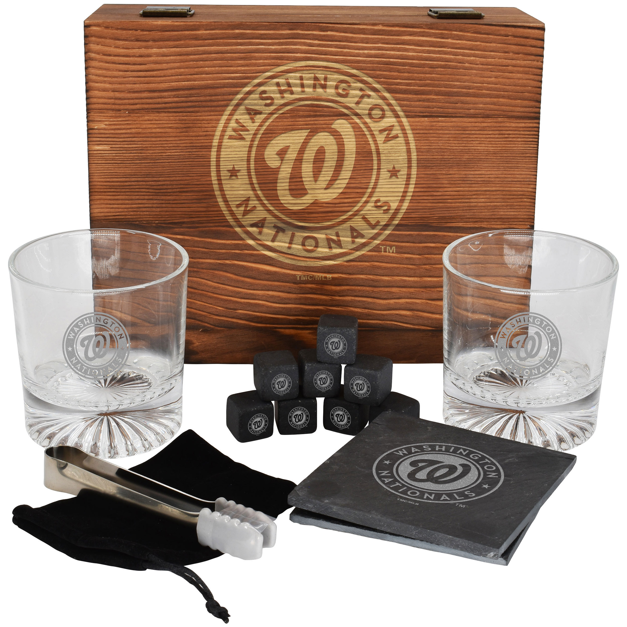 MLB Boxed Drinkware Set With Coasters