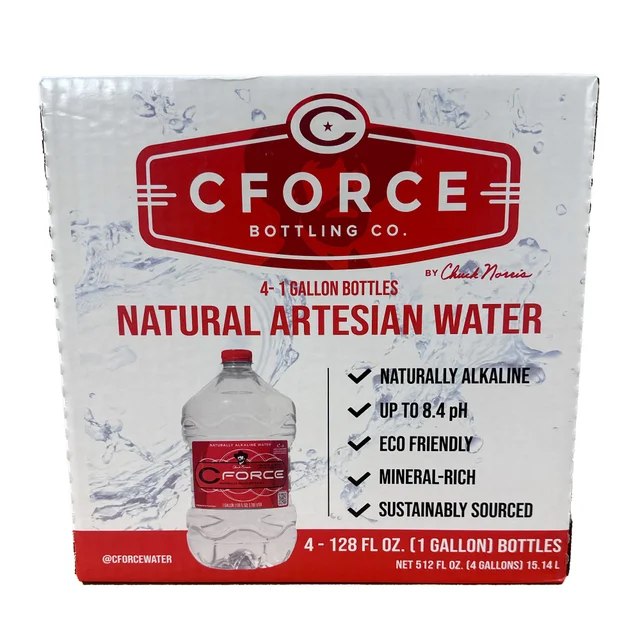 C FORCE WATER ARTESIAN ALKALINE 4 CT / 1 GAL