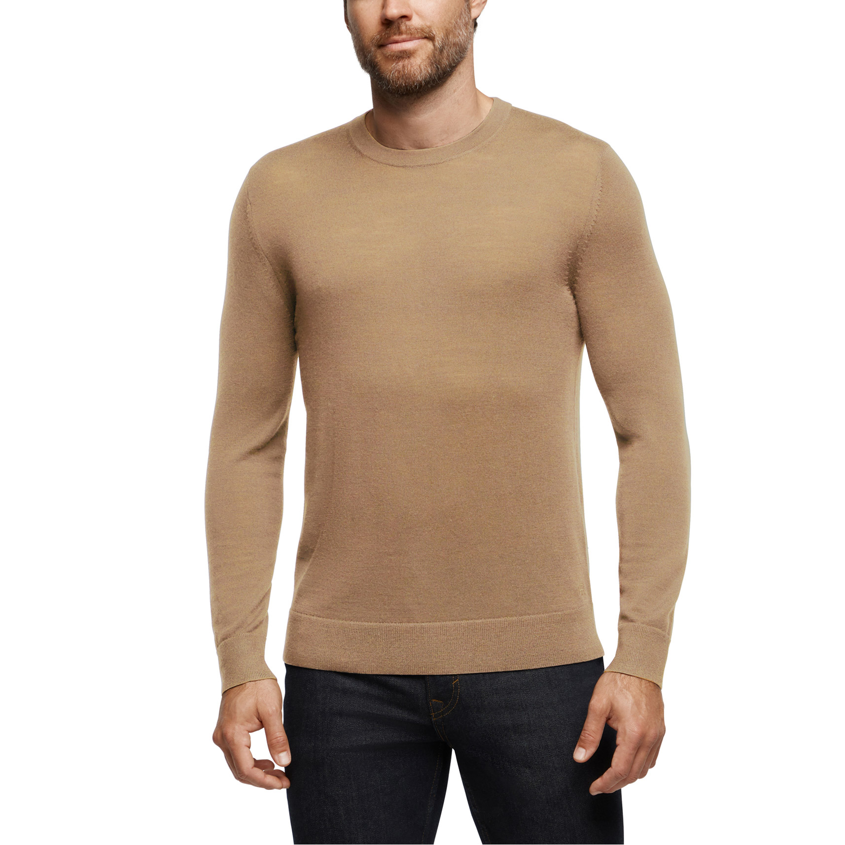 Banana Republic Men's Merino Wool Long Sleeve Sweater