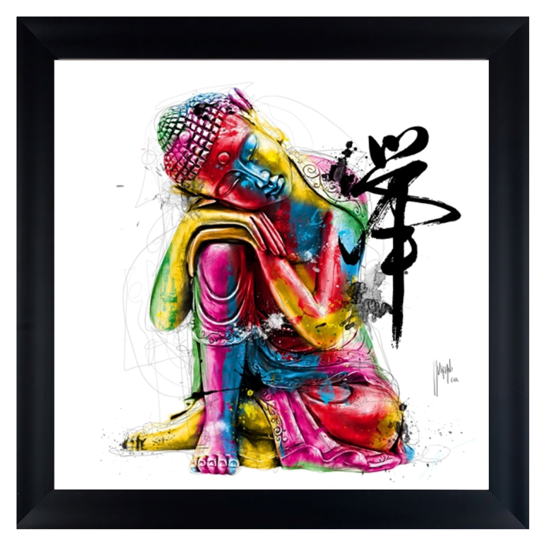 Buddha Framed Print by Patrice Marciano
