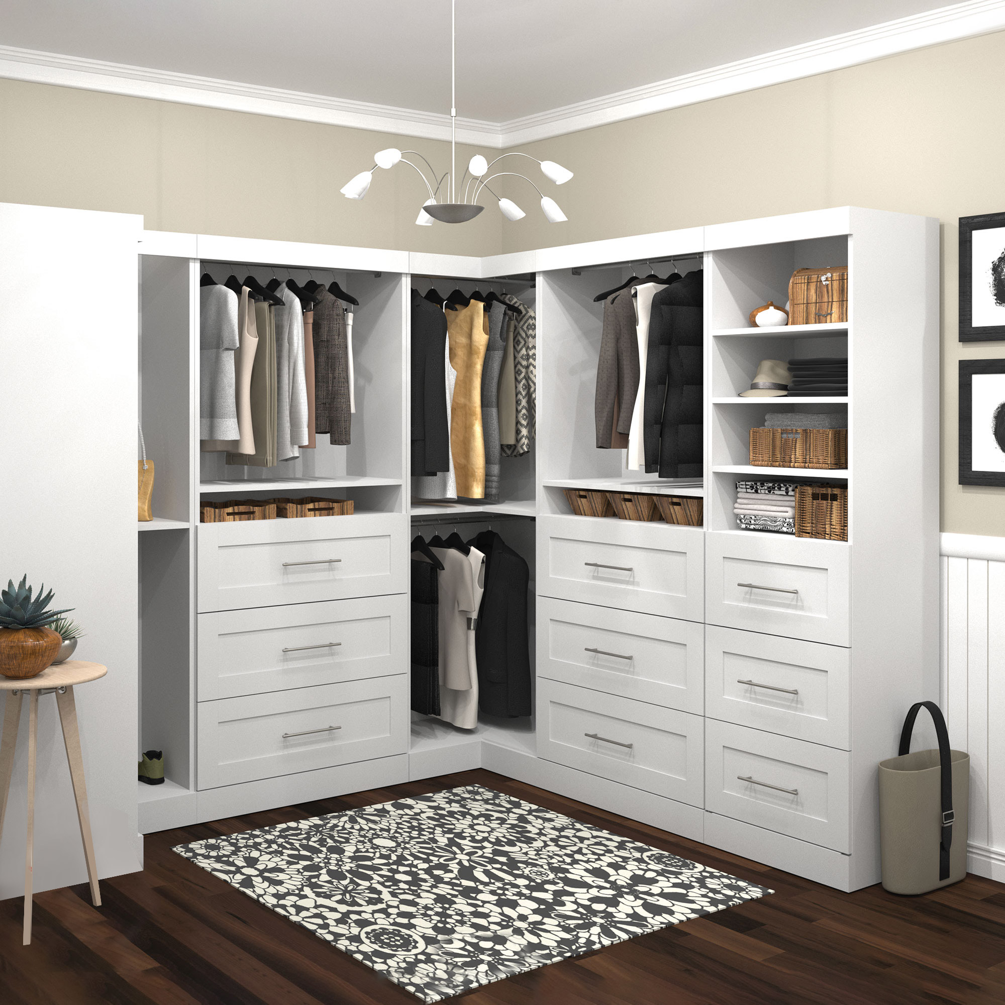 Bestar Boutique Elite Closet