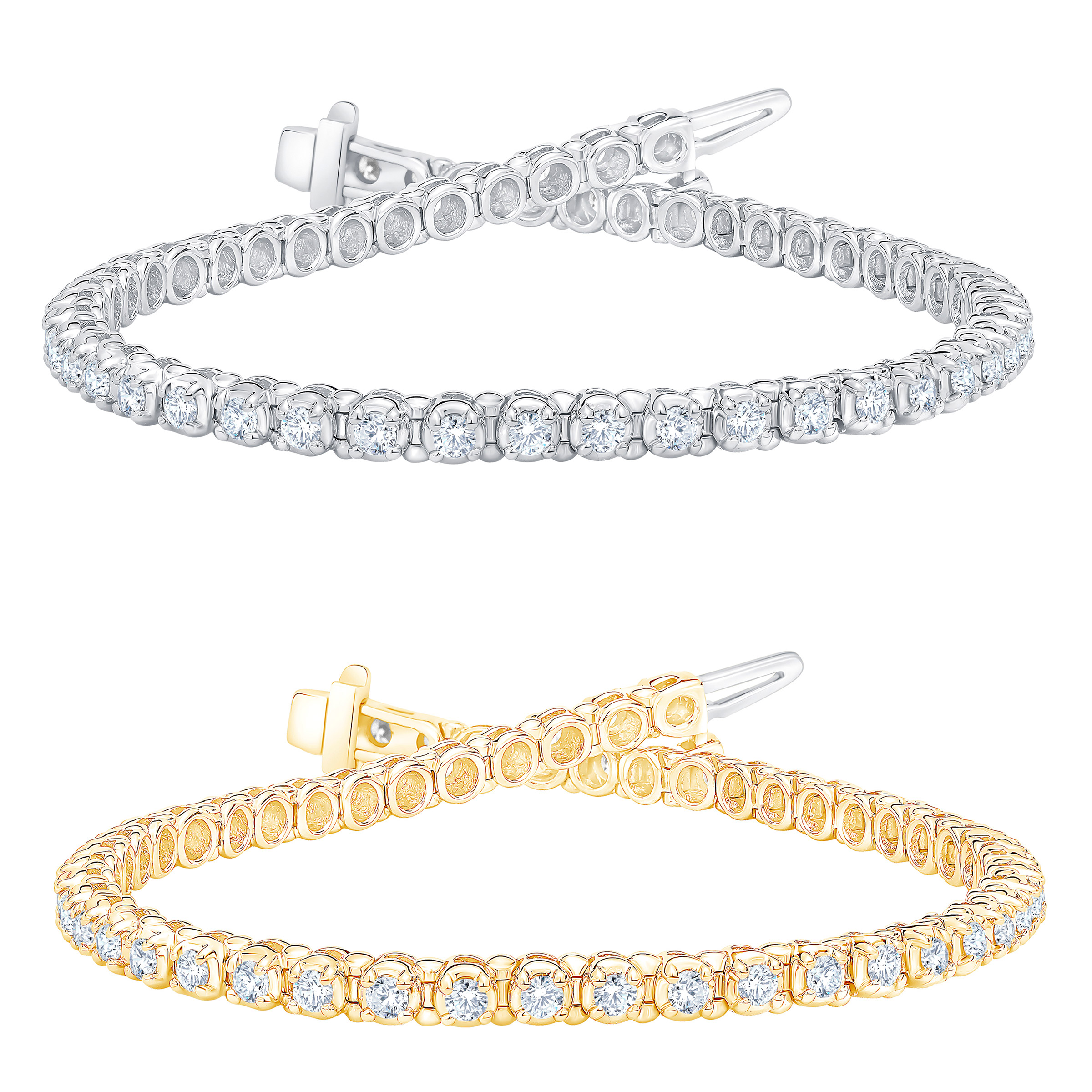 Round Brilliant Diamond Bracelet (2.00 ctw)