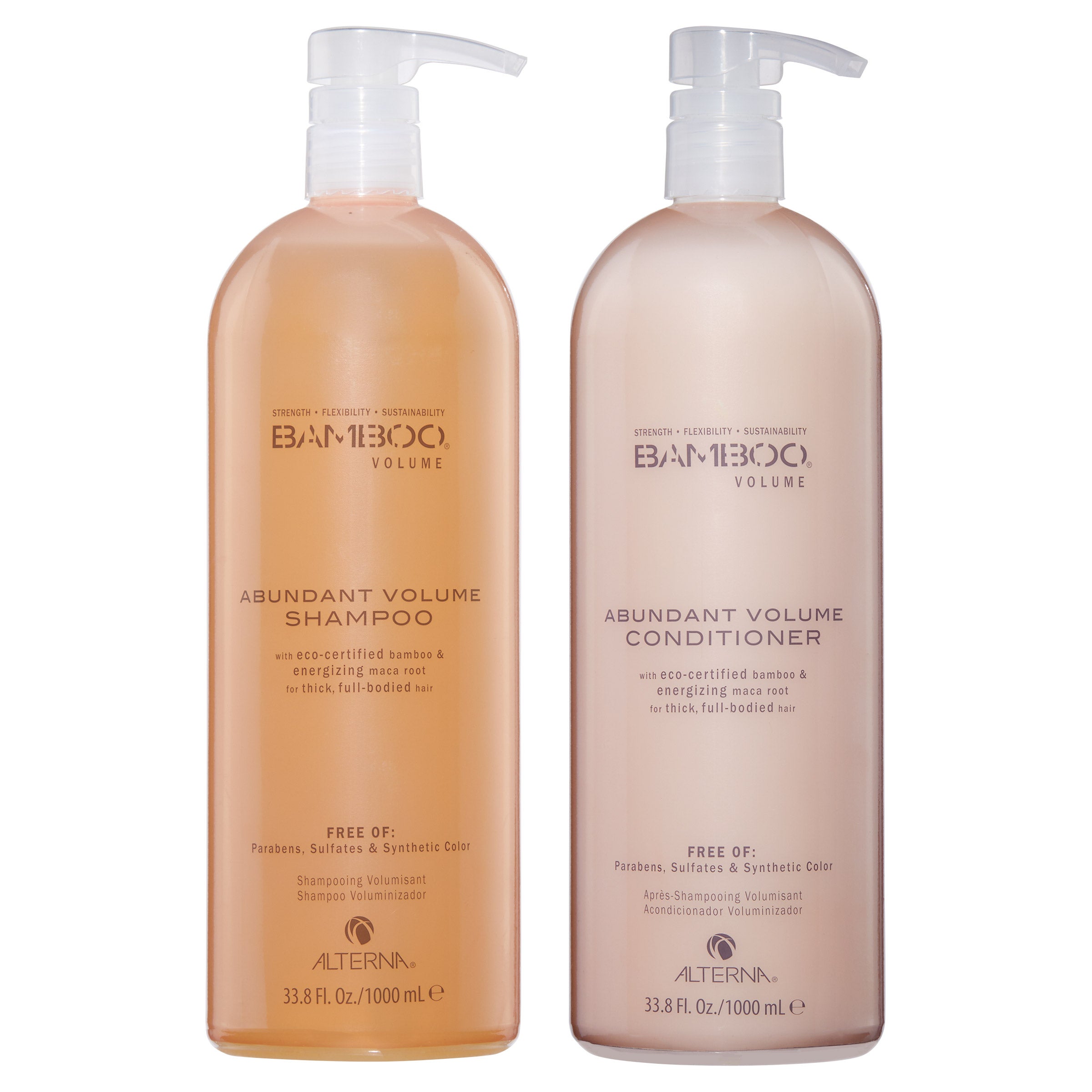 Alterna Bamboo Abundant Volume Shampoo & Conditioner Bundle | Costco