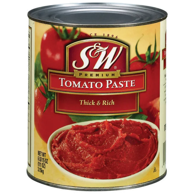 S&W Tomato Paste, 111 oz