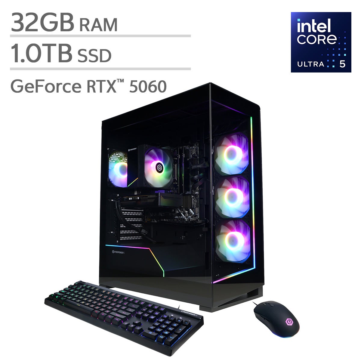 その他 premium fifties hacker CyberPowerPC Gamer Xtreme Gaming Desktop - Intel Core Ultra 5 225F