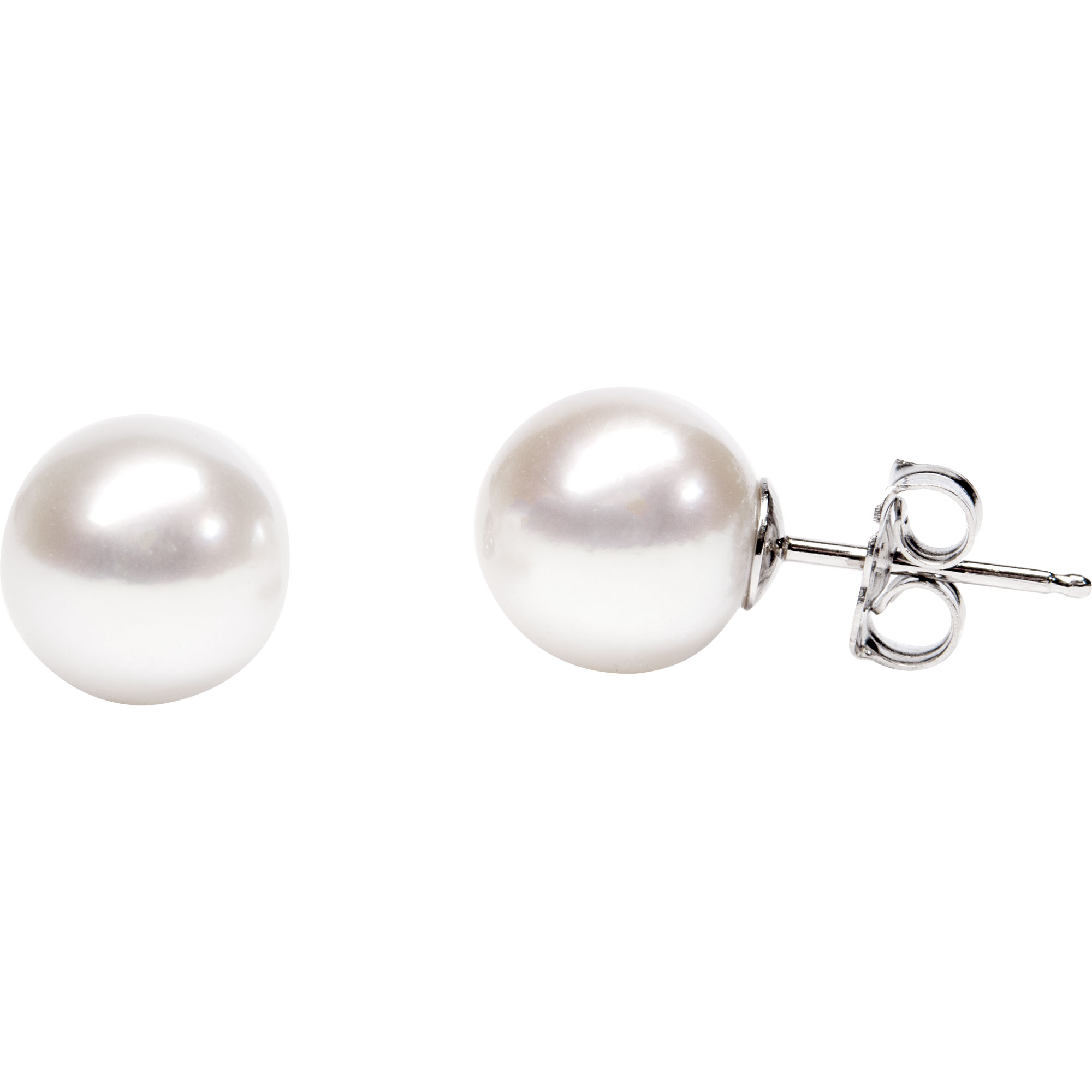 9 - 10 mm Cultured Freshwater Pearl Earrings