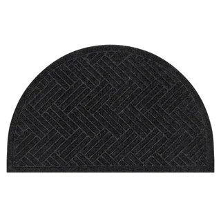 APACHE MILLS HALF ROUND SCRAPER MAT 24"X39"