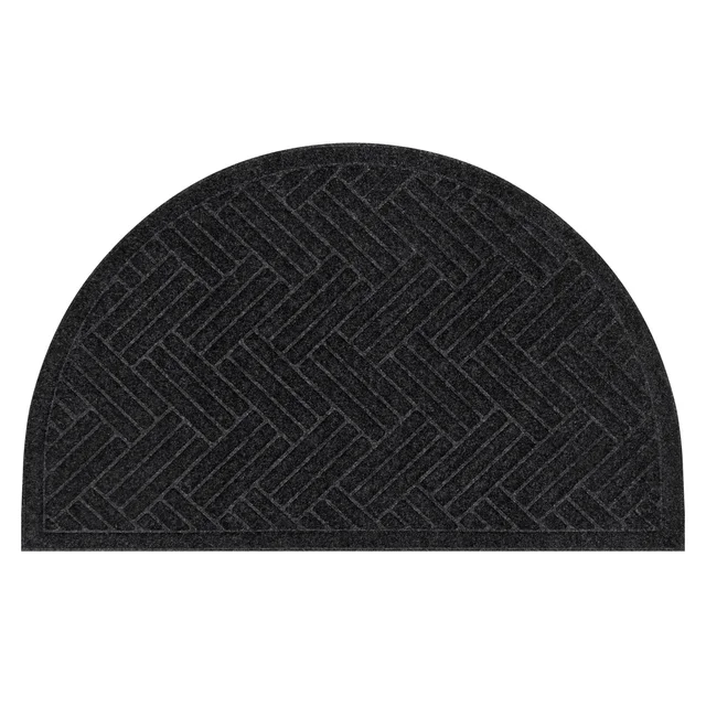 APACHE MILLS HALF ROUND SCRAPER MAT 24"X39"