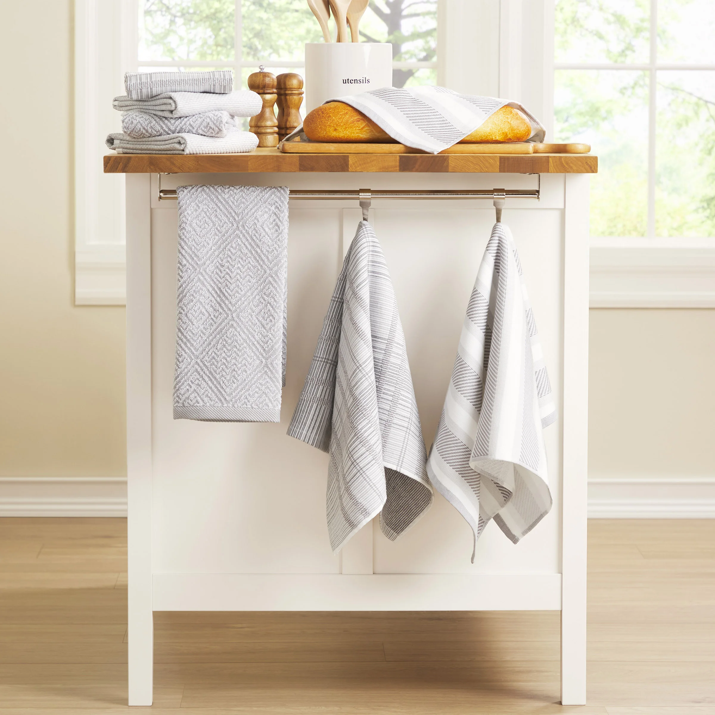 Organic Kitchen Towels, 8-pack
