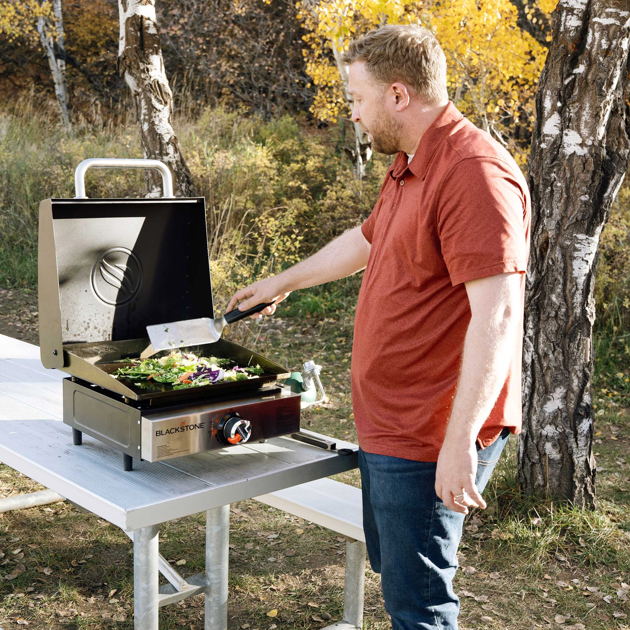 Adventure Ready Blackstone Flat Top Grill Lid Cover And Carry Bag