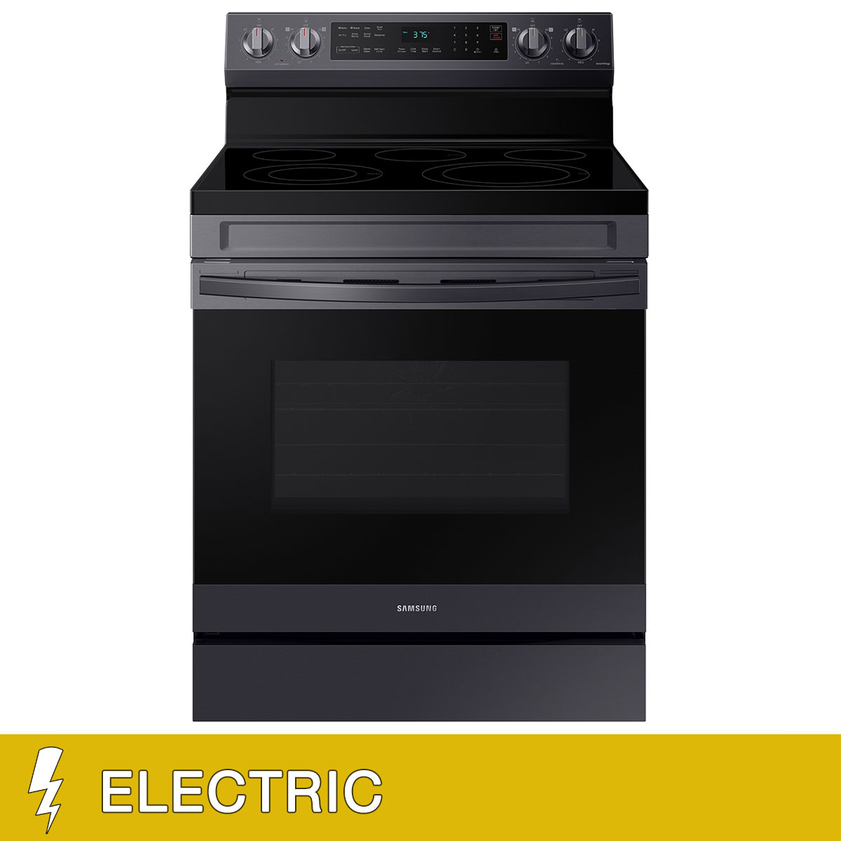 Samsung 6.3 cu. ft. Smart Freestanding ELECTRIC Range with No-Preheat Air Fry and Convection