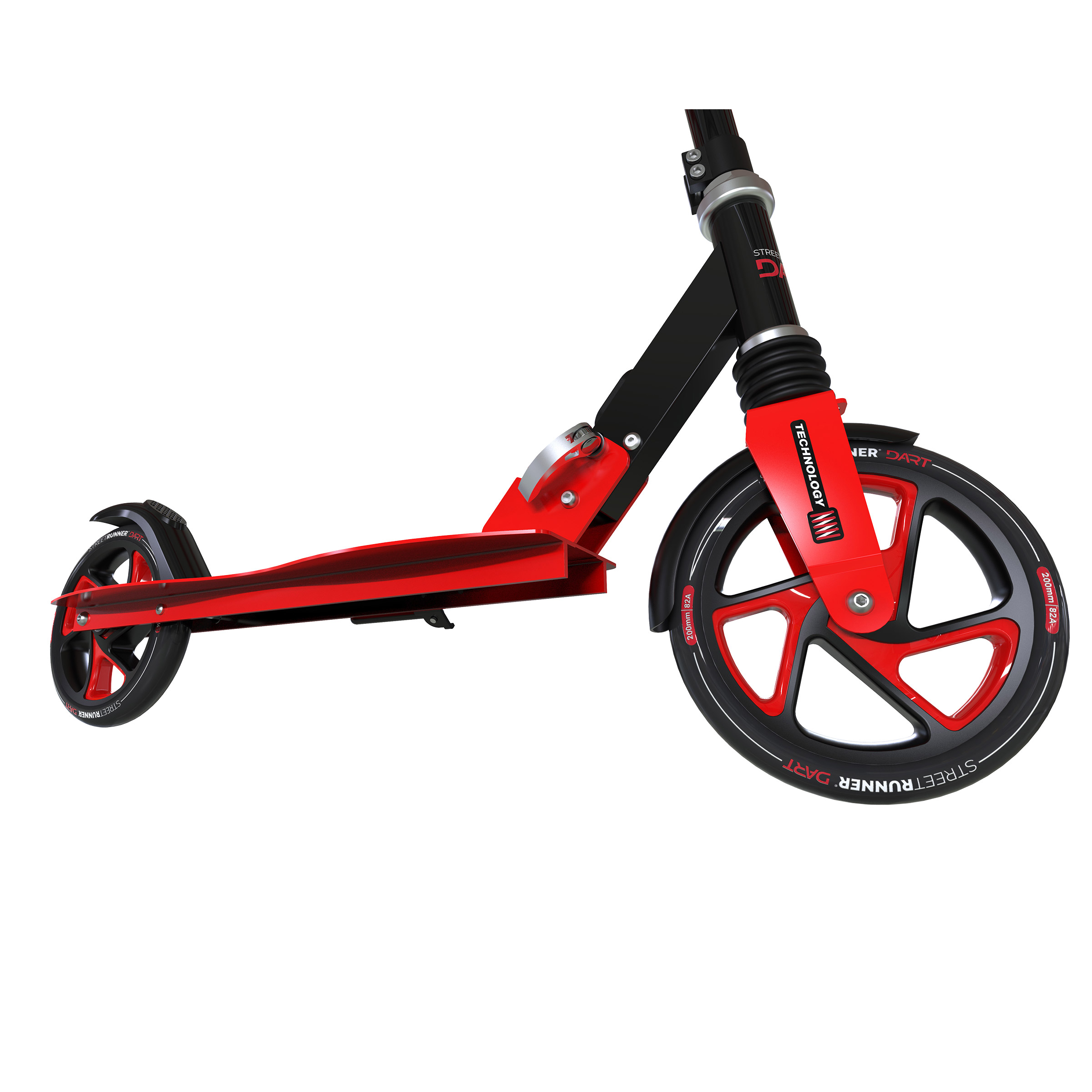 Street Runner Dart – Cruising scooter with 200mm Premium Wheels