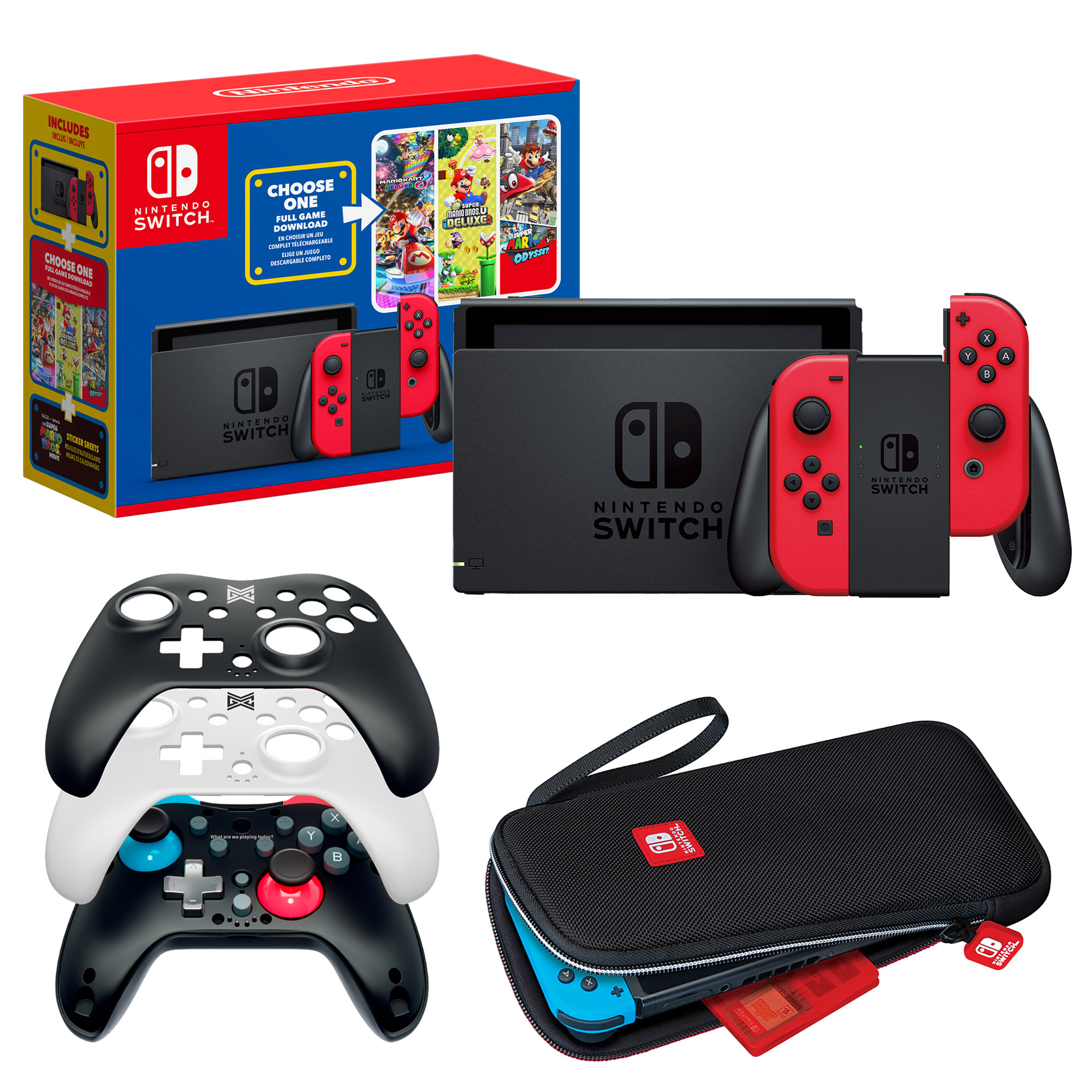 Nintendo Switch - コストコ ニンテンドースイッチ + スーパーマリオブラザーズ  ワンダーセット Nintendo Switch (有機ELモデル) ネオンブルー・ネオンレッド +