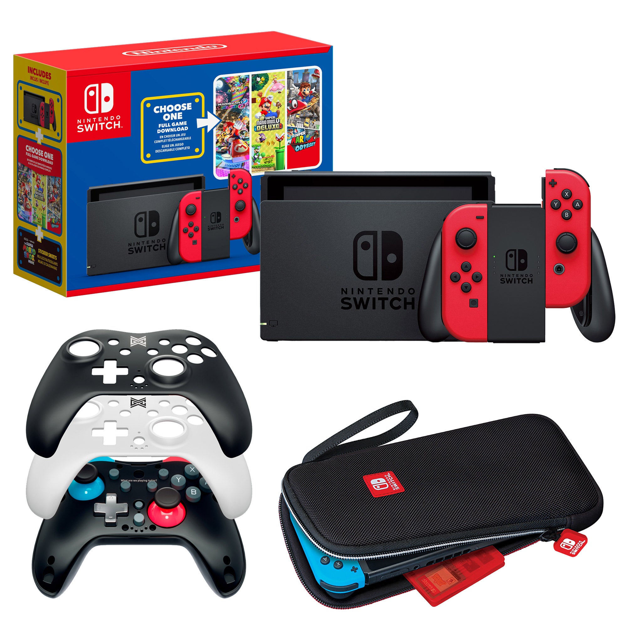 Nintendo Switch Super Mario Choose One Bundle | Costco