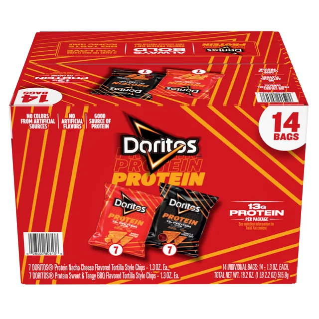FRITO LAY DORITOS PROTEIN VARIETY 14 CT