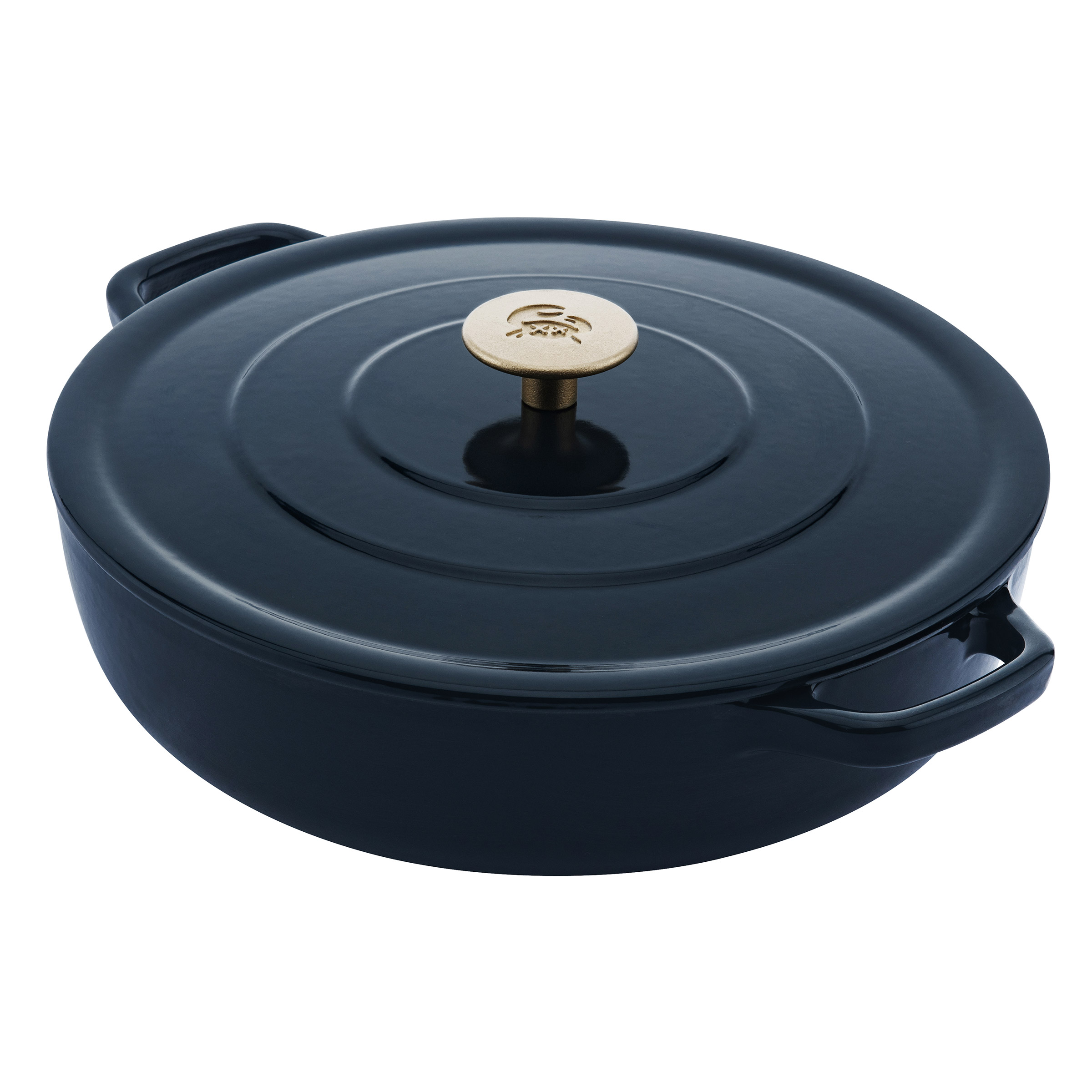 Chuck Hughes Cast Iron Brasier, 3.9 L (4.1 qt.)