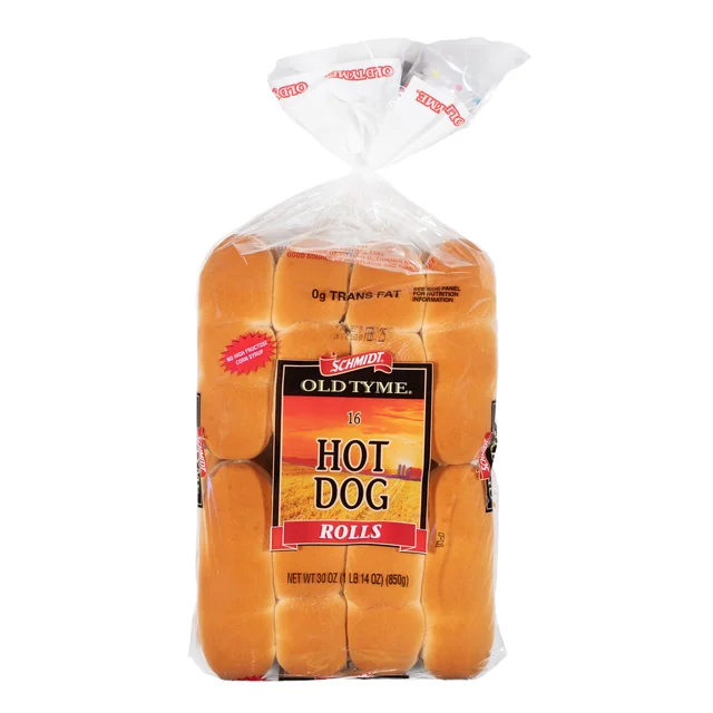 Old Tyme Hot Dog Rolls, 16-count