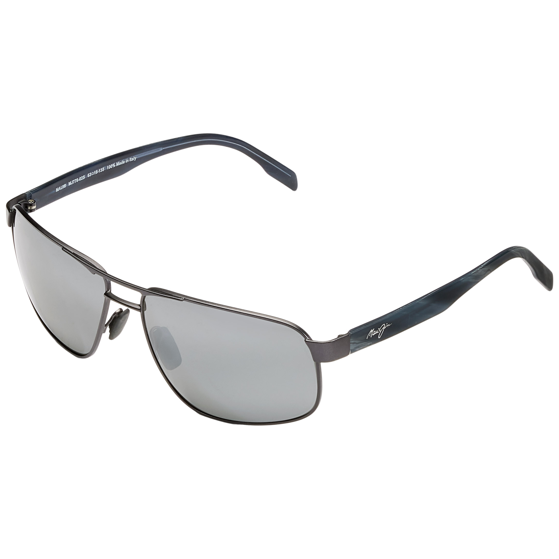 シュシュマム Maui Jim Kapahulu 279, Gloss Black with Polarized Neutral Grey
